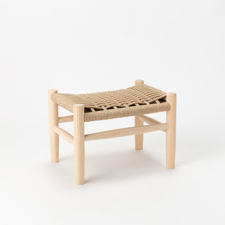 Paper cord MINI Stool  - COMPLETED