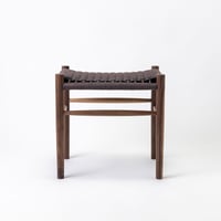 Paper cord Stool - COMPLETED / MOOQs Hard Wood