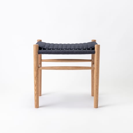 Paper cord Stool - COMPLETED / MOOQs Hard Wood