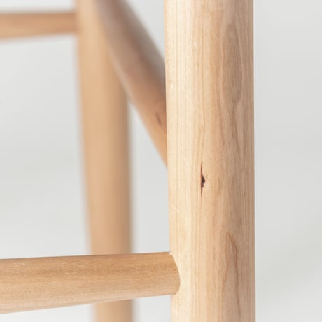 Paper cord Stool KIT / MOOQs Hard Wood - Oak