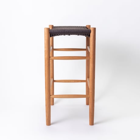 Paper cord HIGH Stool KIT / MOOQs Hard Wood