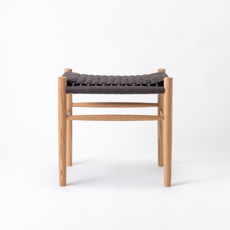 Paper cord Stool KIT / MOOQs Hard Wood - Oak