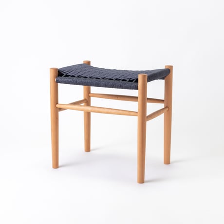 Paper cord Stool KIT / MOOQs Hard Wood - Sakura
