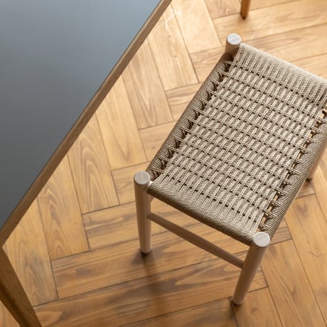 Paper cord Stool - COMPLETED