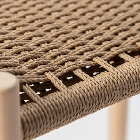 Paper cord Stool  KIT - Moka Brown