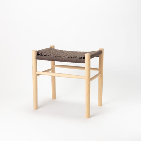Paper cord Stool  KIT - Moka Brown