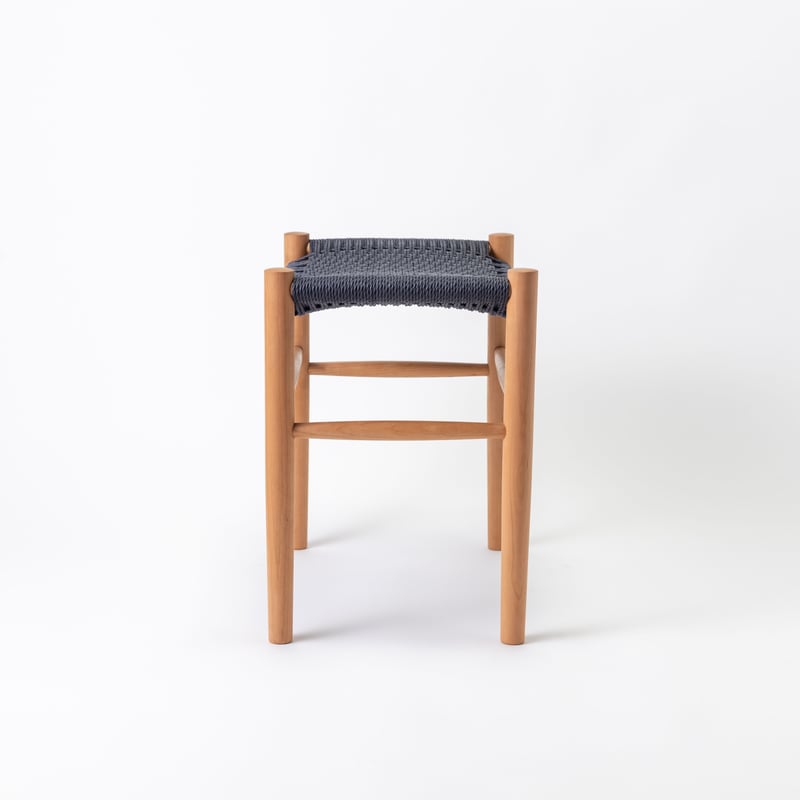 Paper cord Stool KIT / MOOQs Hard Wood - Sakura