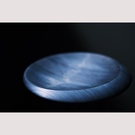 Crescent  Stool （yoshino-hinoki   charcosl )  墨黒