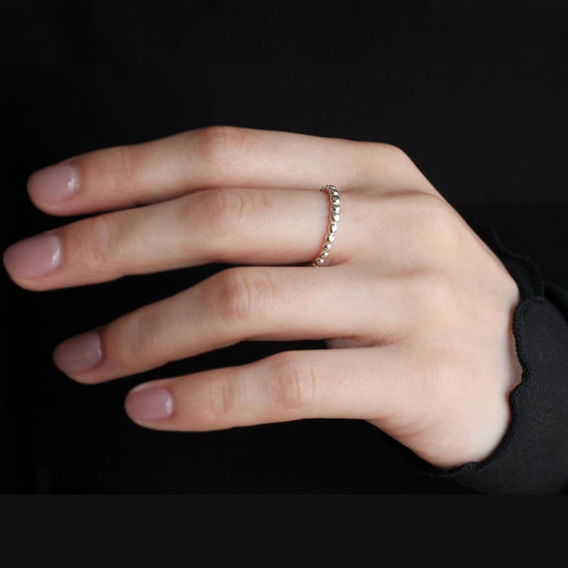 SV925 小さなつぶつぶのドットリング | MAYUZUMI JEWELRY SV925 小さなつぶつぶのドットリング | MAYUZUMI JEWELRY