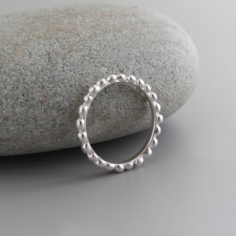 SV925 小さなつぶつぶのドットリング | MAYUZUMI JEWELRY SV925 小さなつぶつぶのドットリング | MAYUZUMI JEWELRY