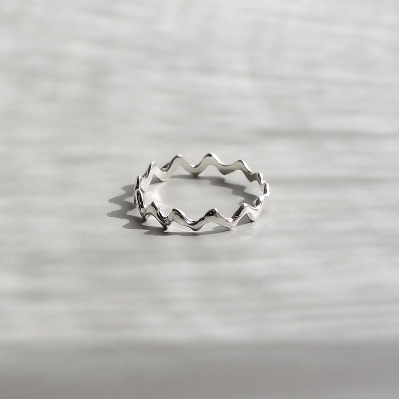 conoa コノア さざなみのリング シルバー conoa コノア さざなみの