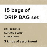 12g×15bags of DRIP BAG set