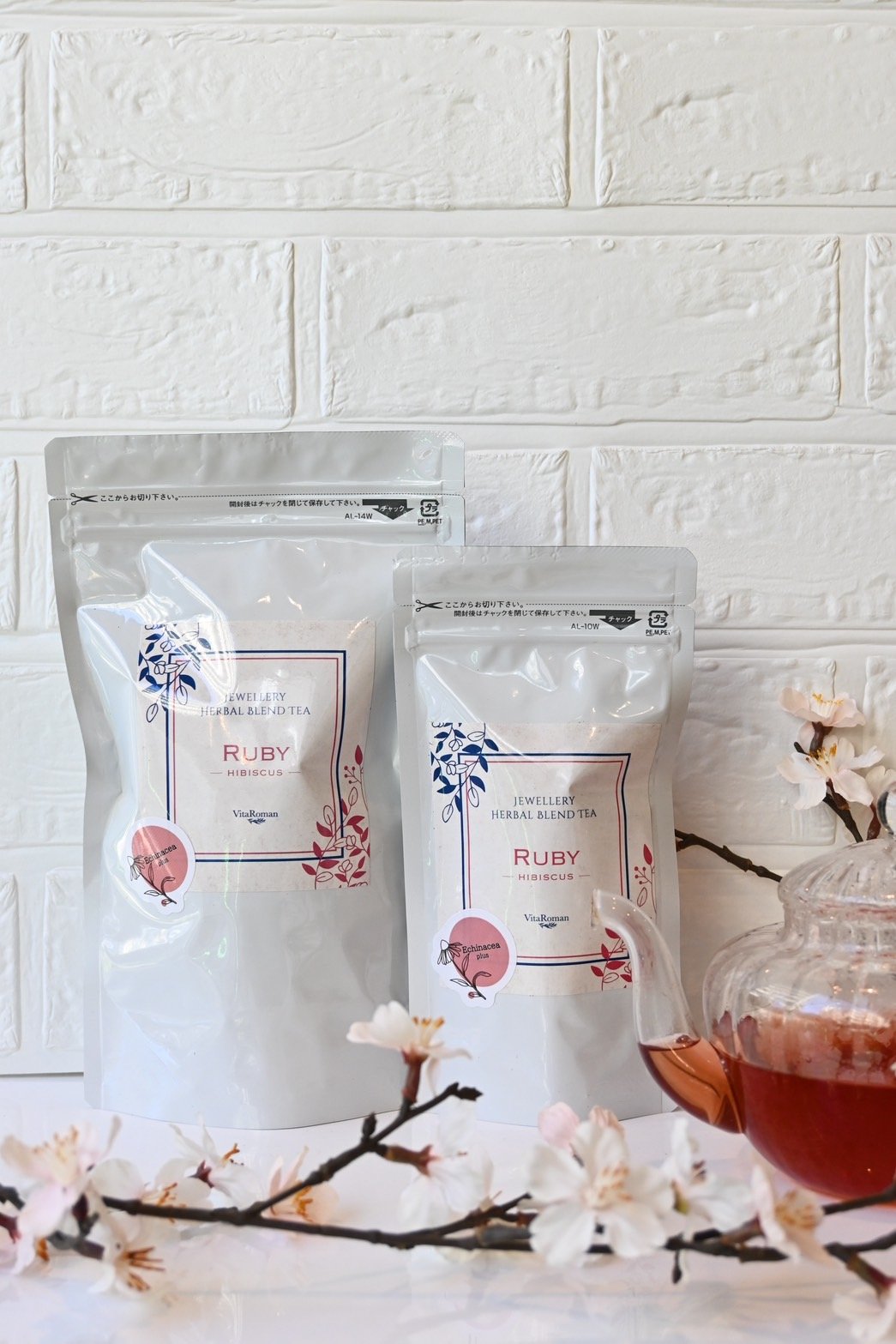 ハーブティー2種セット（ルビー20包・トパーズ20包） | VITAROMAN