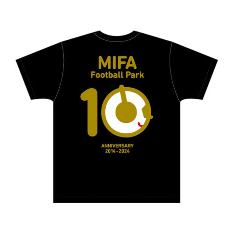 10th Anniversary Tシャツ／ブラック | MIFA OFFICIAL STORE