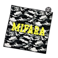 【MIFARA】ハンドタオル／Camouflage_BK