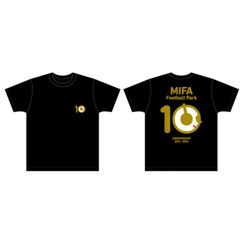 10th Anniversary Tシャツ／ブラック | MIFA OFFICIAL STORE