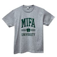 MIFA UNIV Tシャツ／Gray