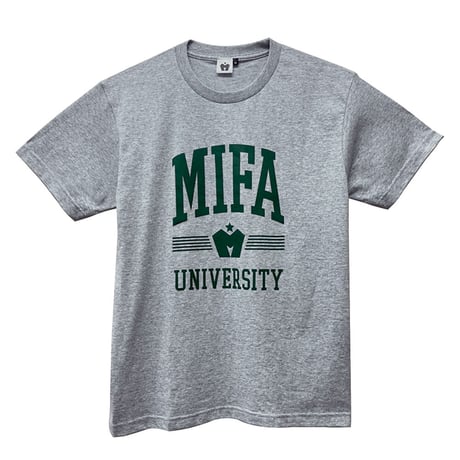 MIFA UNIV Tシャツ／Gray