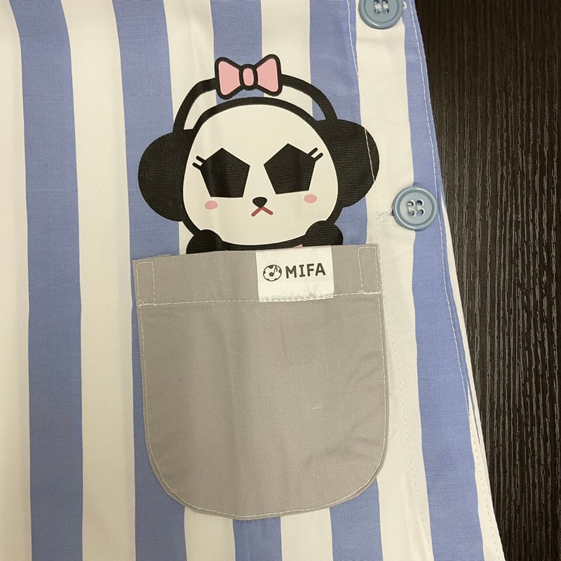 エプロン 保育士 フレー！フレー！保育士さん！エプロン／青 | MIFA OFFICIAL STORE