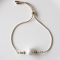チェーンブレスレット〈真珠〉