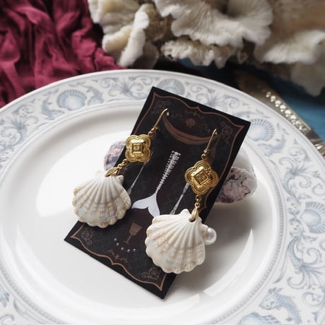 coquille de poterie《Blanc》