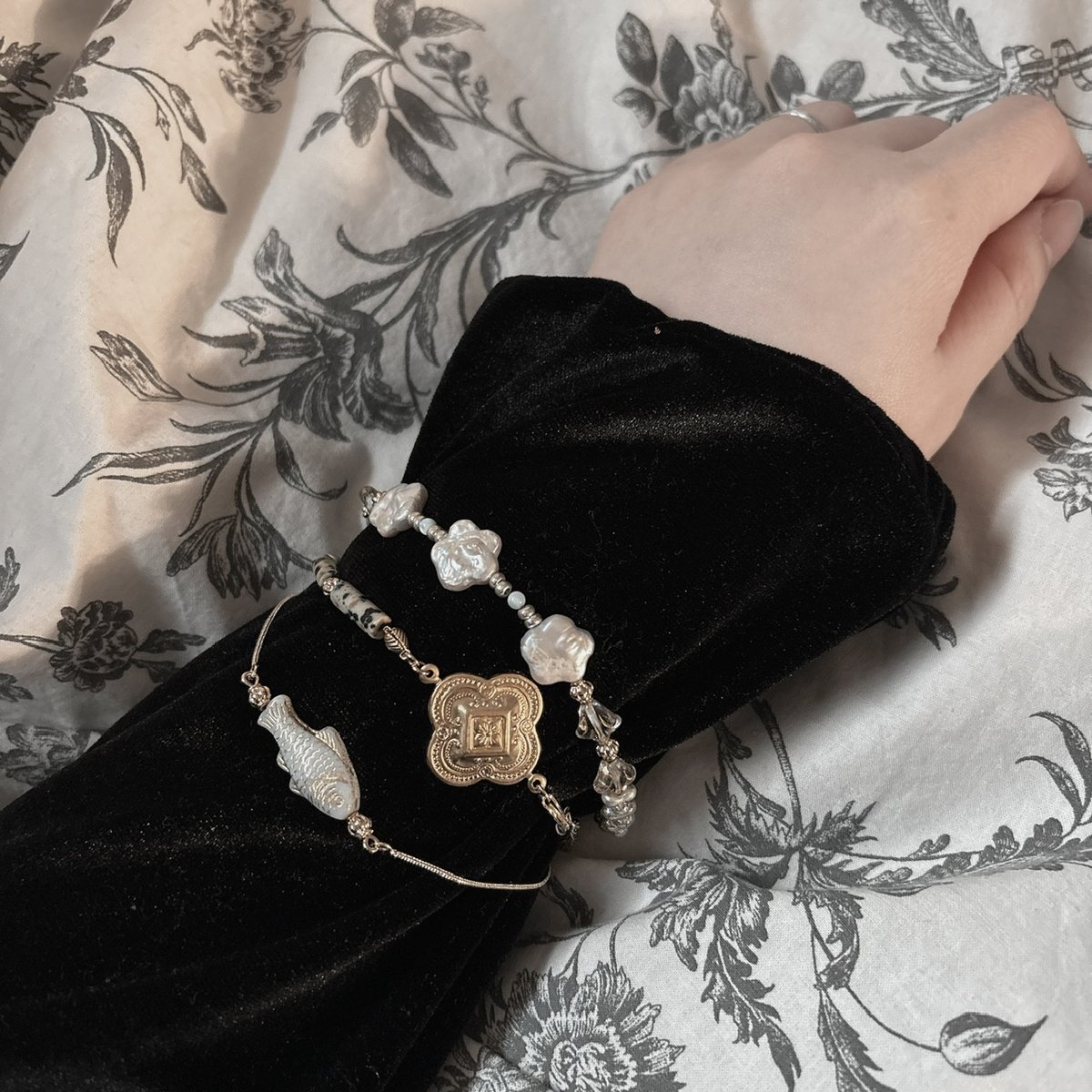 ブレスレット:ダルメシアンジャスパー | Canpana