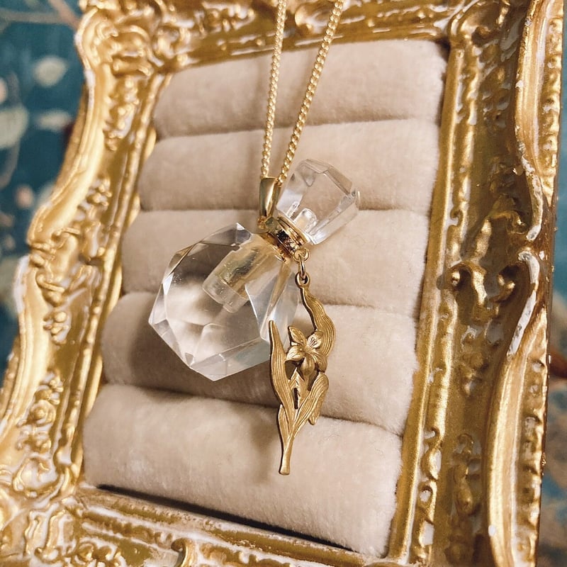 LALIQUE 香水瓶ペンダント ラリック LALIQUE 香水瓶のペンダント