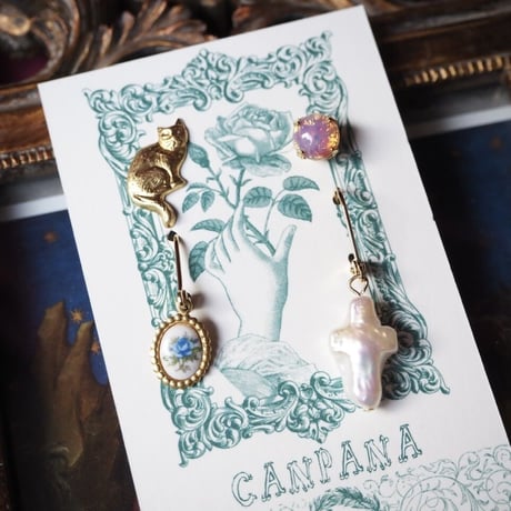 Vintage Petit set〈cat〉