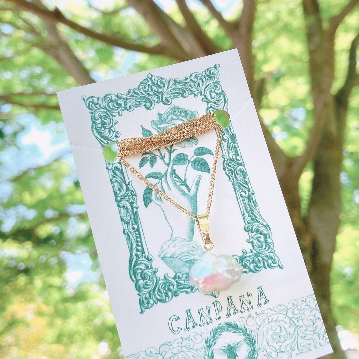 ☁️雲パール☁️ネックレス | Canpana