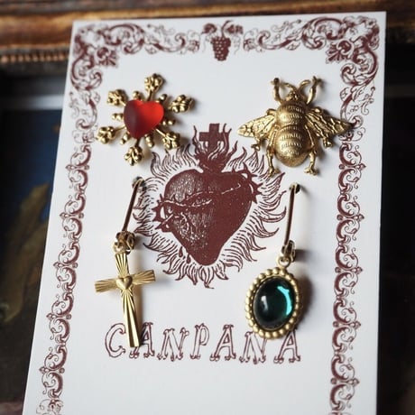Vintage Petit set〈bee〉