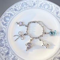 Blueチャーム+チェーンセット