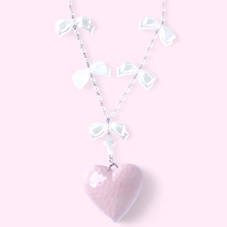 天使の心臓・ネックレス〈pink〉