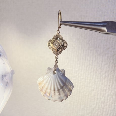 coquille de poterie《Blanc》