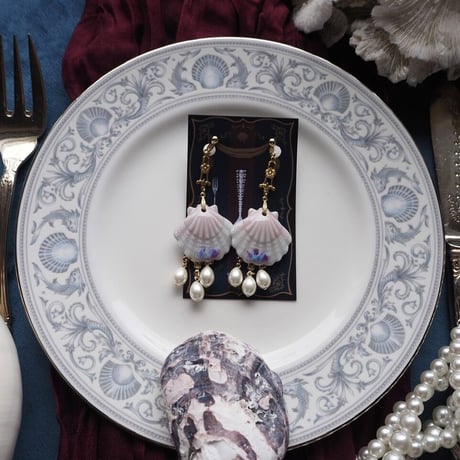 coquille de poterie《Rose》