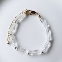ブレスレット:透明な魚たち