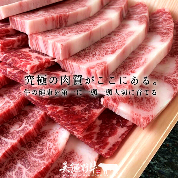 美熊野牛焼肉セット1kg カルビ＆赤身（各500g）【送料無料】 | 美熊野