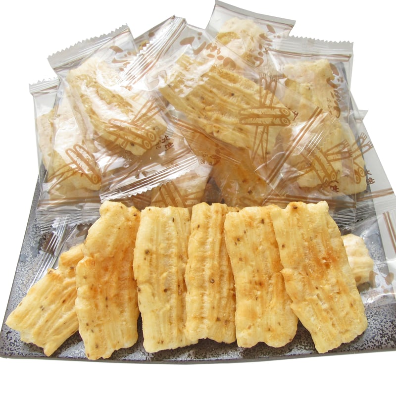 おこめページ 北越 ごぼうおかき 22枚 おうちBOX（簡易包装） | 水と米の国 越中富山