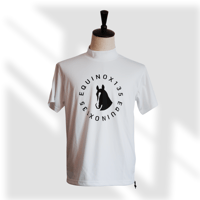 【ホワイト】CANTER GOLF edition　モックネック Tシャツ