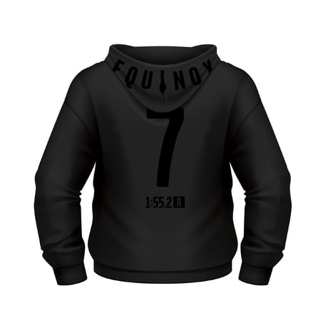 【天皇賞・秋】BLACK EDITION by EQUINOX 10oz. パーカー　＃ブラック