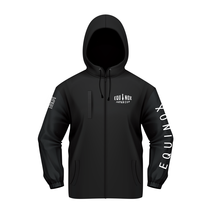 ジャパンC】フルジップジャケット 胸ポケット付（フードあり