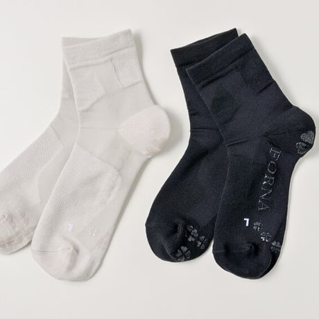FORNA CareSocks(ショートソックス　ブラック）