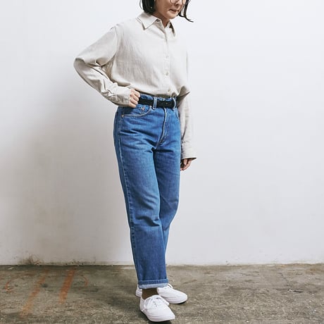 SLIP ON BELT - NARROW BLK