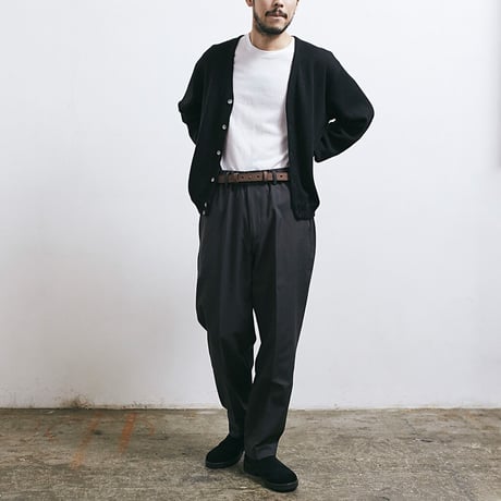 SLIP ON BELT - NARROW BRN