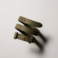SLIP ON BELT - WIDE GRN