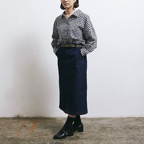 SLIP ON BELT - NARROW GRN