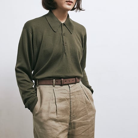 SLIP ON BELT - WIDE BRN