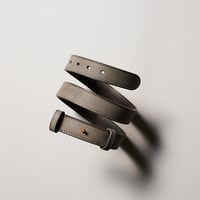 SLIP ON BELT - WIDE GRY