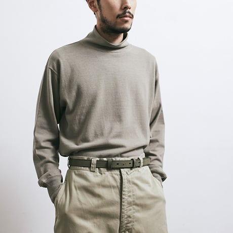 SLIP ON BELT - NARROW GRN