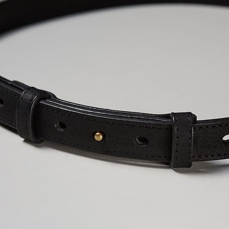 SLIP ON BELT - NARROW BLK