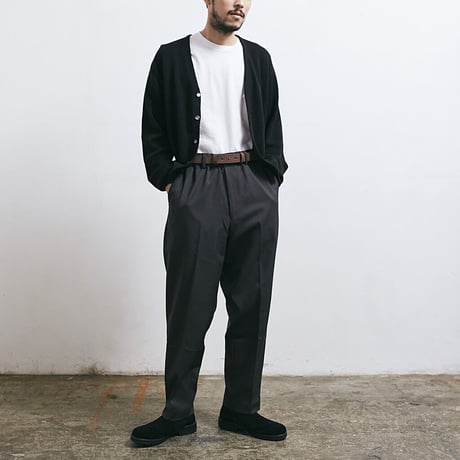 SLIP ON BELT - WIDE BRN